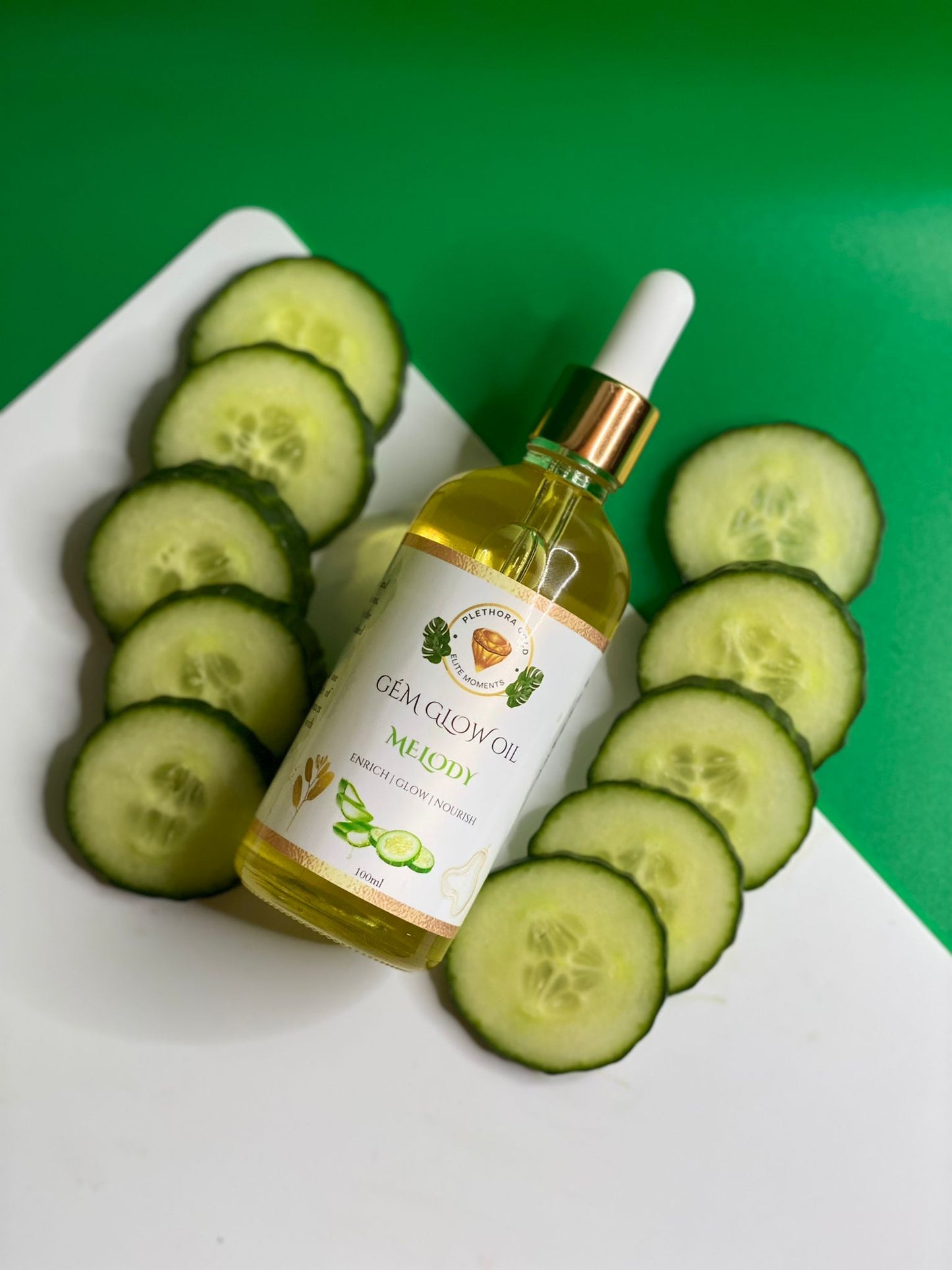 GÉM Glow Oil: Melody - Aloe & Cucumber