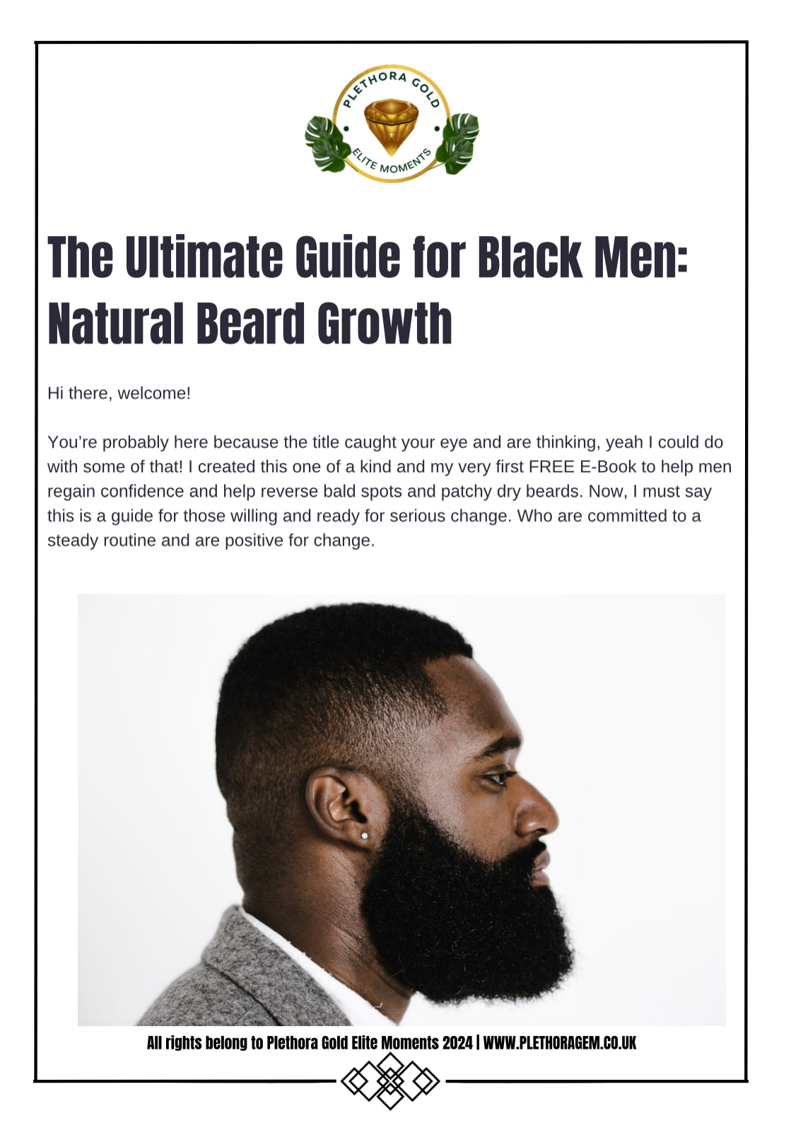 ONLY KINGS: Beard Guide (E-Book)