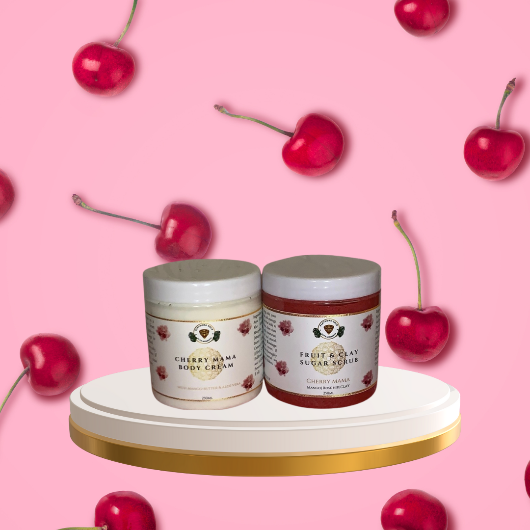 Cherry Mama: Scrub & Cream Duo